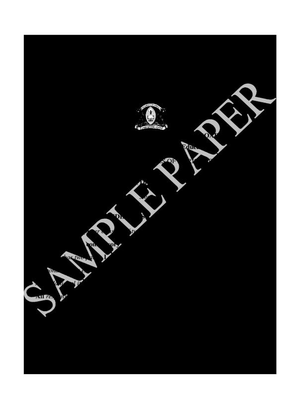 UACE Principles and Practices of Agriculture P515/1 Sample Paper 2026