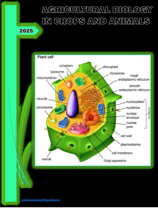 S.5 Agricultural Biology Study Notes: Crops and Animals