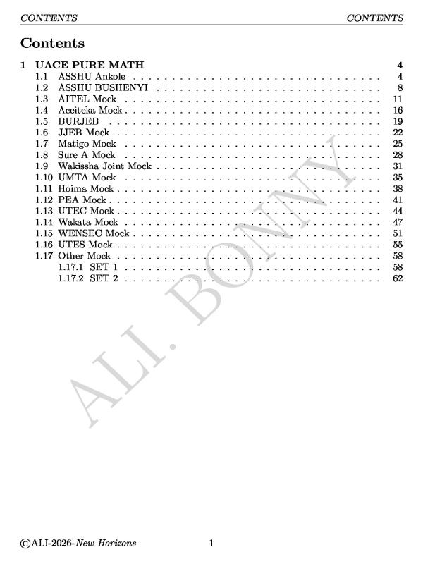 All Joint Mock Bodies Mathematics Exam Papers 2026