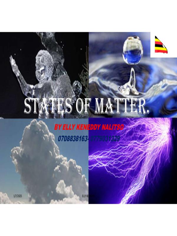 O-Level Chemistry Notes: States of Matter (UNEB Curriculum)