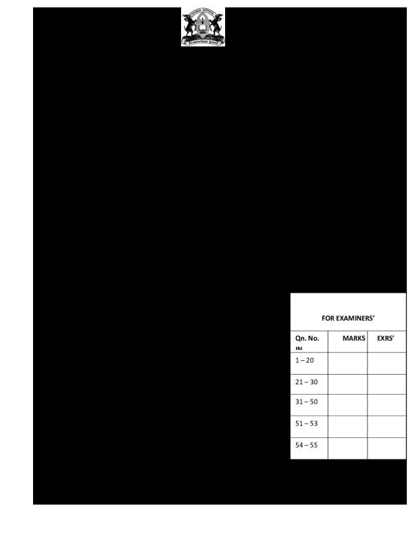 UNEB Moderated English Practice Examination - Set 3